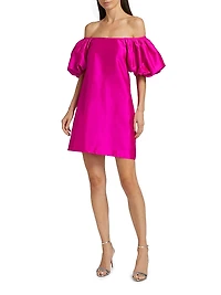 Drea Taffeta Minidress