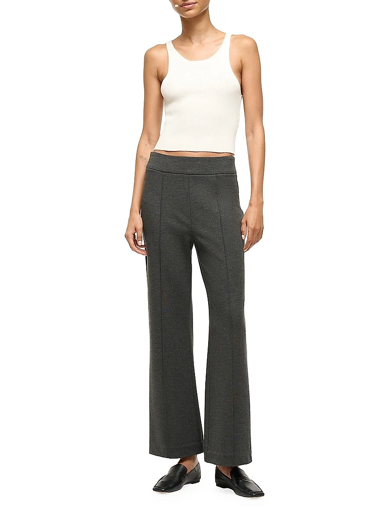 Knack Seamed Flare Pants