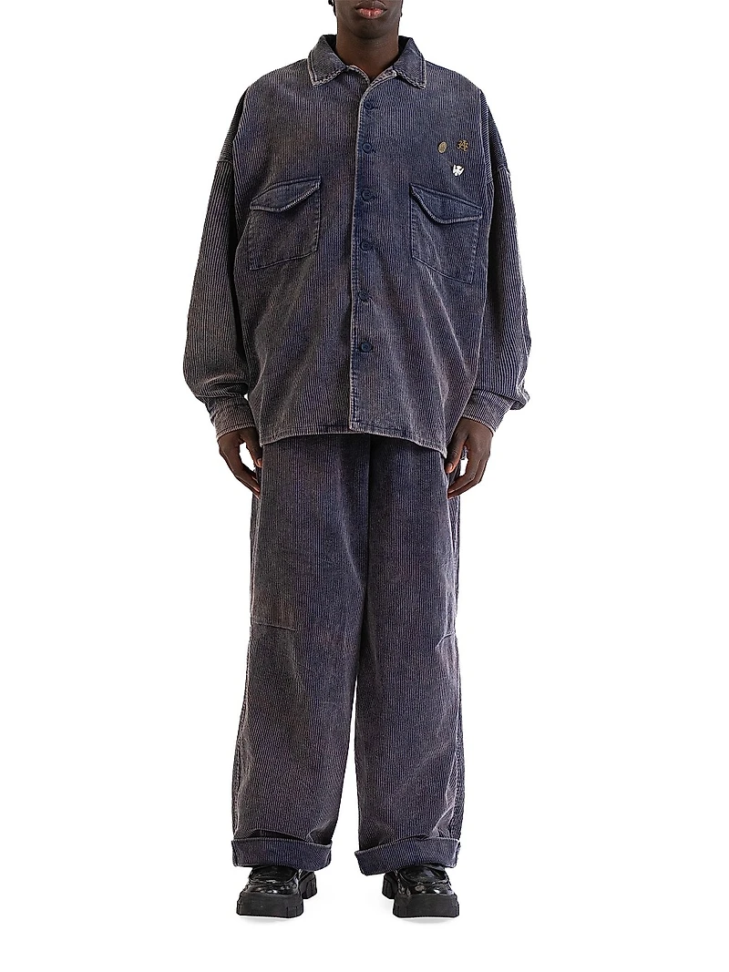 The Beginning Is The End Uniform Corduroy Shirt