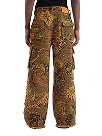 The Beginning Is The End Camouflage Jacquard Cargo Pants