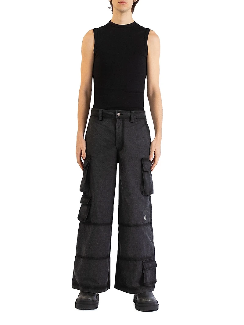 The Beginning Is End Cargo Field Pants