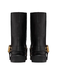 VLogo Signature Calfskin Ankle Boots 30MM