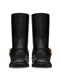 VLogo Signature Calfskin Ankle Boots 30MM
