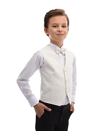 Little Boy's & Taddeo Vest Outfit