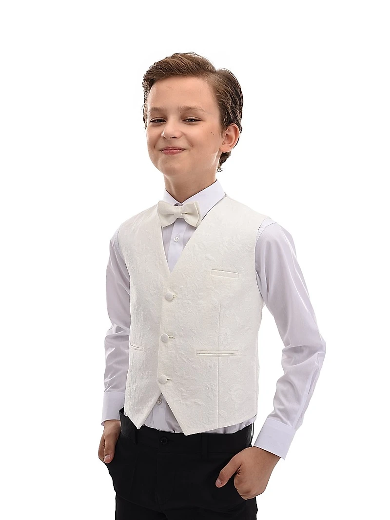 Little Boy's & Taddeo Vest Outfit