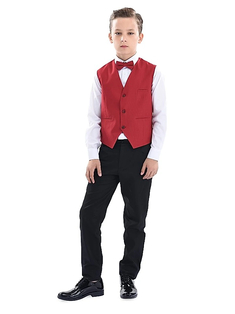 Little Boy's & Boy's Lachlan Vest Outfit