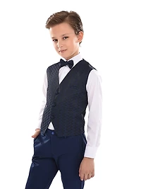 Little Boy's & Ezio Vest Outfit