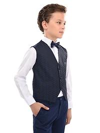 Little Boy's & Ezio Vest Outfit