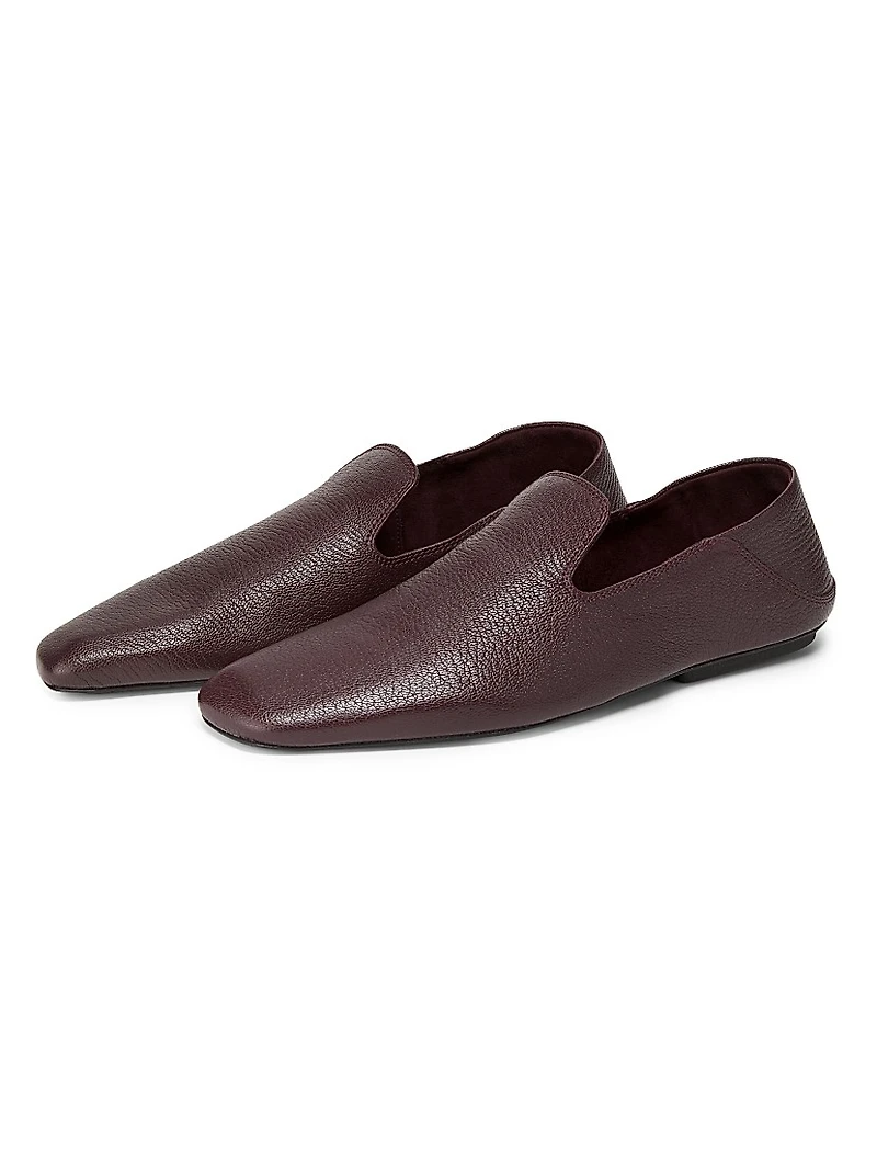 Leather Ballet Flats