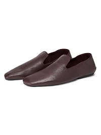 Leather Ballet Flats