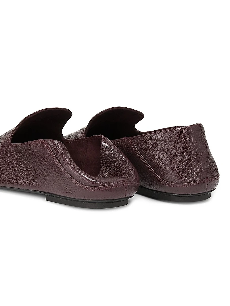 Leather Ballet Flats