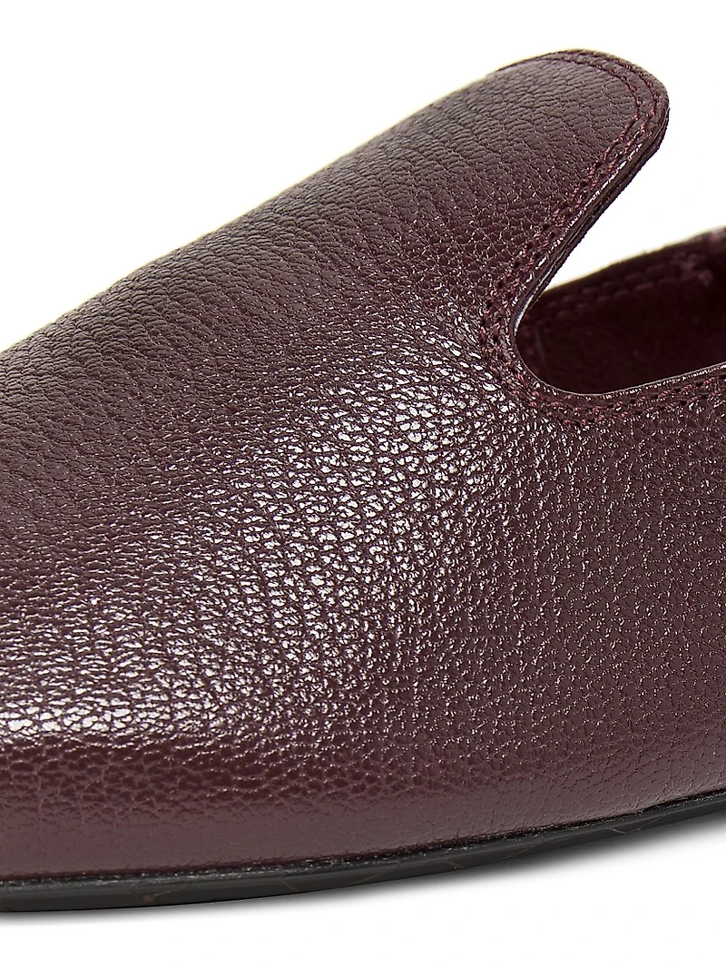 Leather Ballet Flats