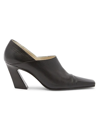 Lewis 75MM Leather Pumps