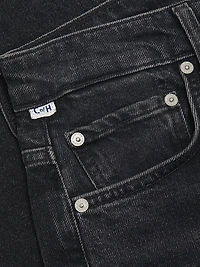 Zurie High-Rise Stretch Straight-Leg Jeans