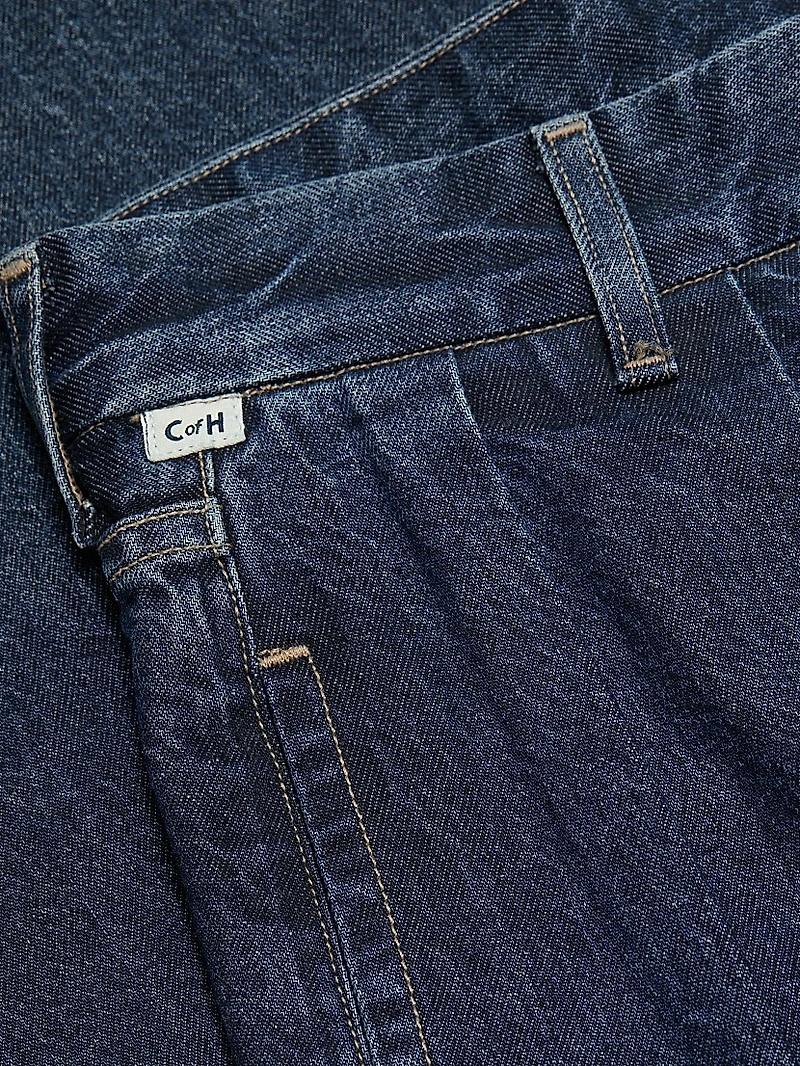 Petra Pleated Denim Trousers