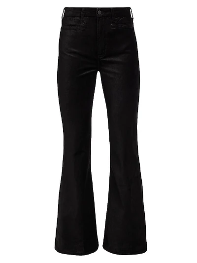 Lilah Flared Velvet Pants