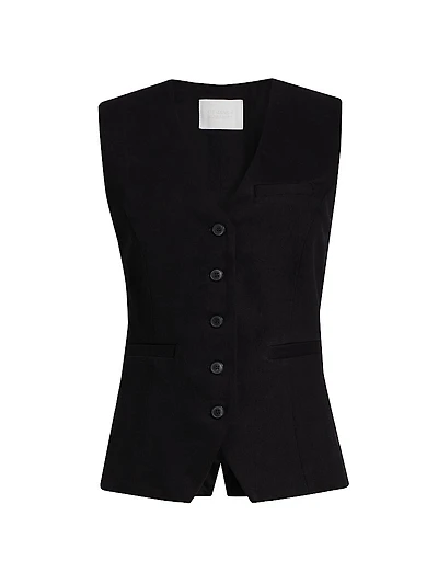 Jasmin Long Cotton Vest