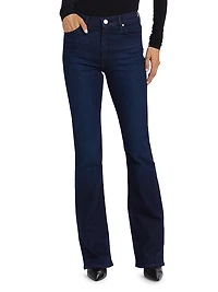 Barbara Mid-Rise Stretch Flare Jeans