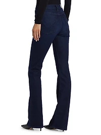 Barbara Mid-Rise Stretch Flare Jeans
