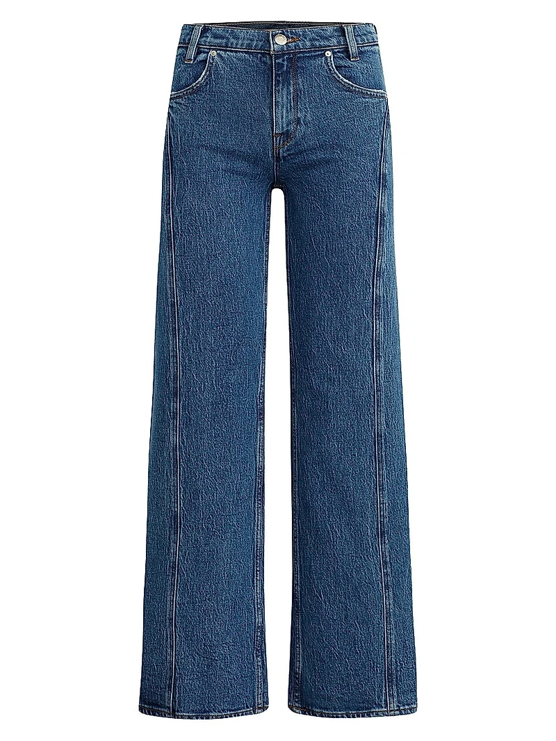 Lexi Seamed Straight Jeans