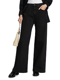 Jodie High-Rise Stretch Wide-Leg Jeans