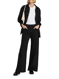 Jodie High-Rise Stretch Wide-Leg Jeans