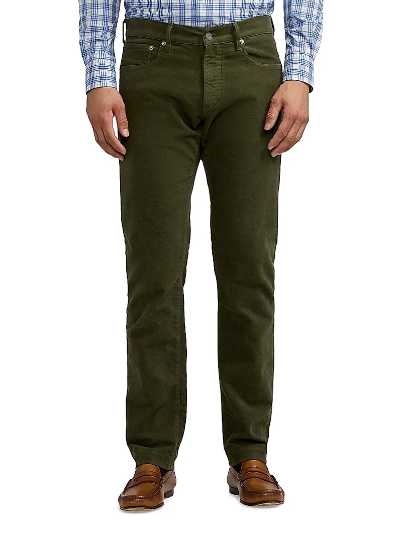 Moleskin 5-Pocket Slim-Straight Jeans