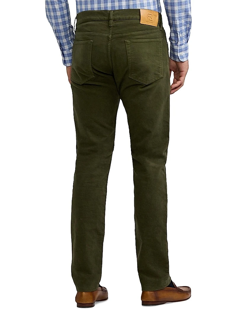 Moleskin 5-Pocket Slim-Straight Jeans