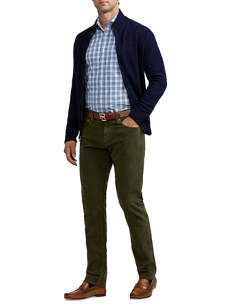 Moleskin 5-Pocket Slim-Straight Jeans