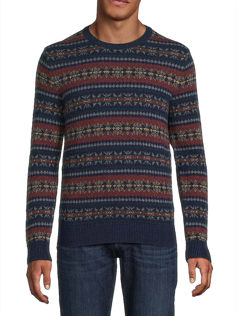 Fair Isle Jacquard Sweater