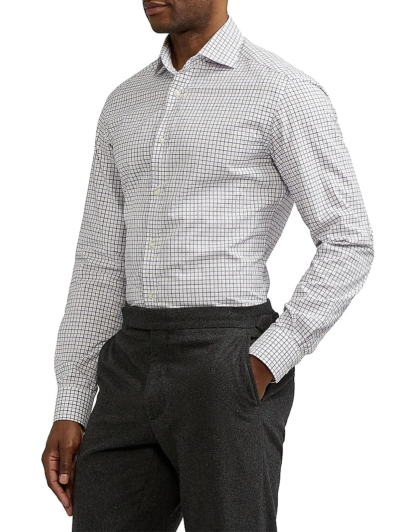Journey Check Cotton Shirt