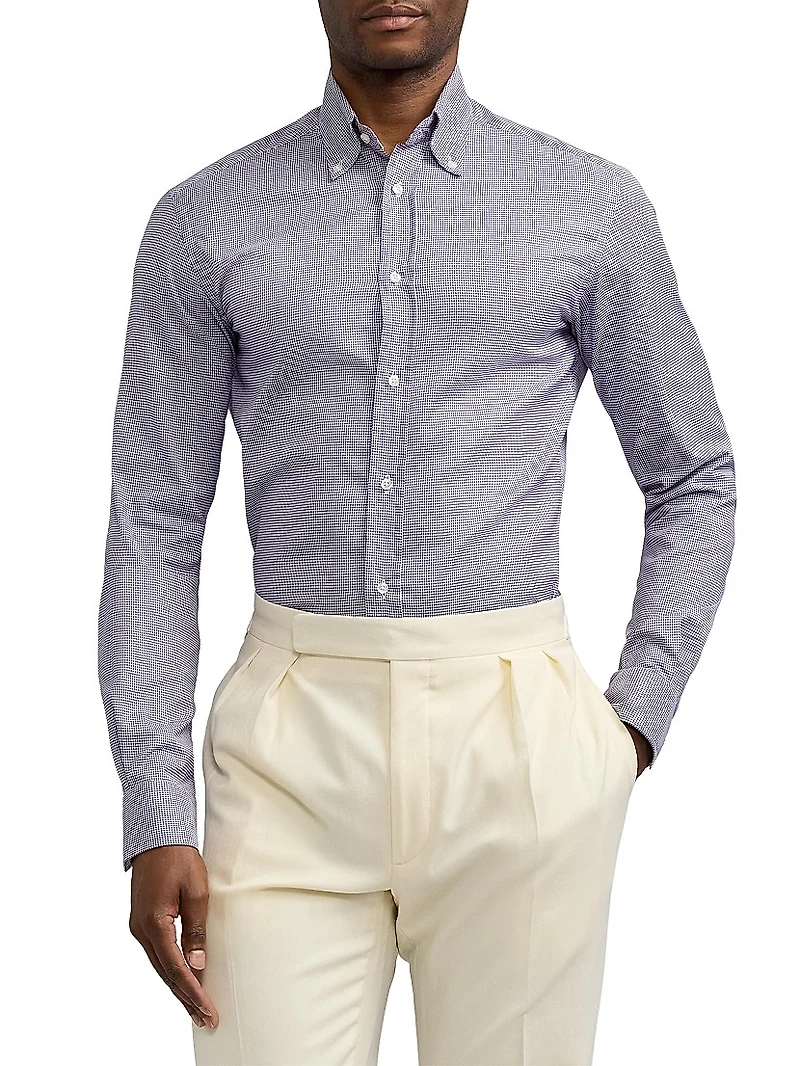 Journey Plaid Button-Down Shirt