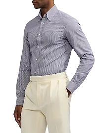 Journey Plaid Button-Down Shirt