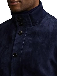 Calloway Suede Bomber Jacket