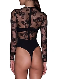Bouquet Lace Stretch Bodysuit