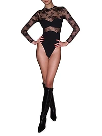 Bouquet Lace Stretch Bodysuit