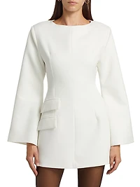 Esther Bell-Sleeve Minidress