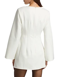 Esther Bell-Sleeve Minidress