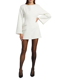 Esther Bell-Sleeve Minidress