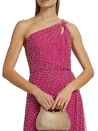 Amber Twisted A-Line Gown