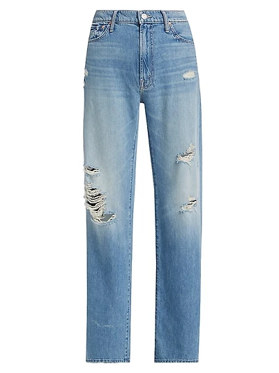 The Dodger Sneak Distressed Denim Jeans