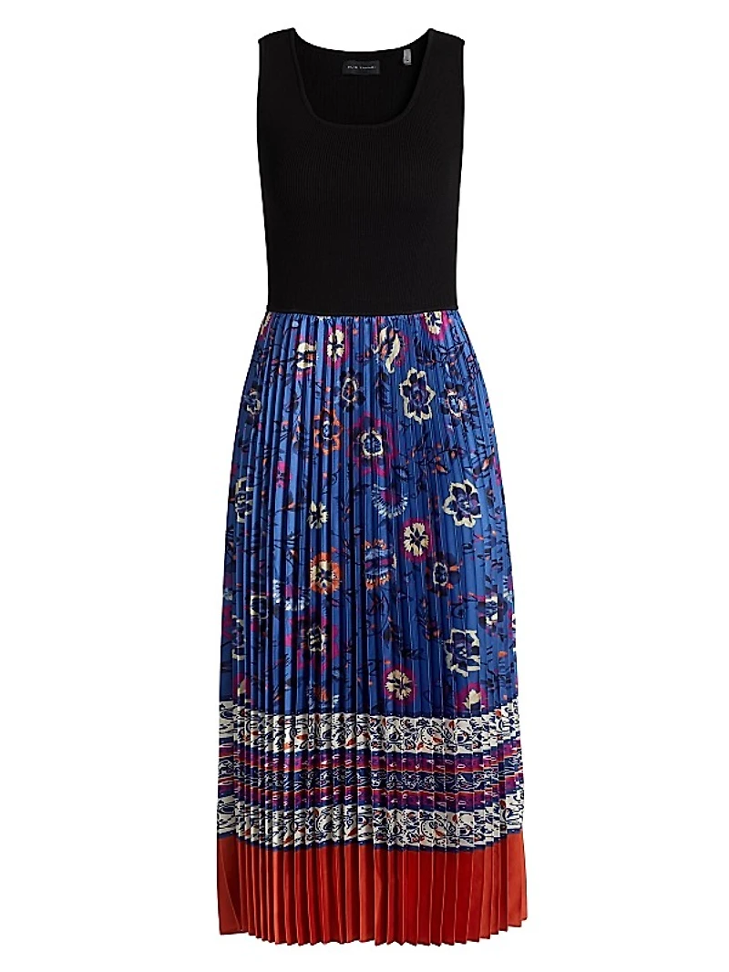 The Mave Pieced Midi-Dress