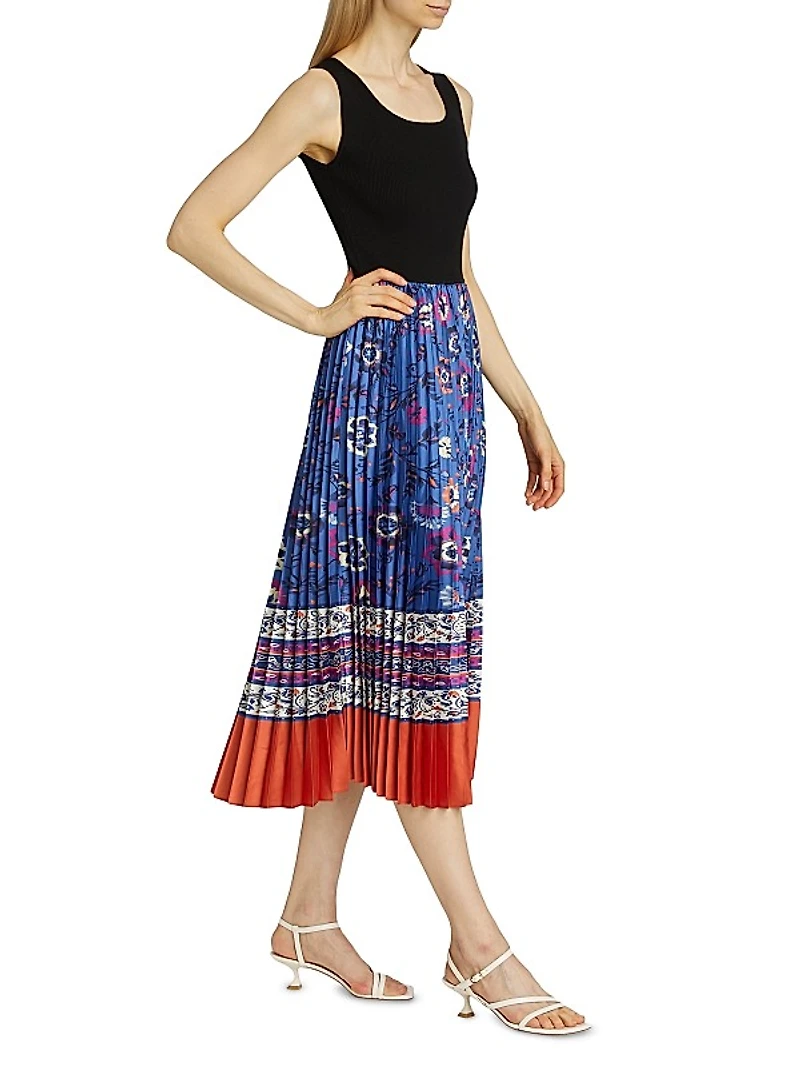 The Mave Pieced Midi-Dress