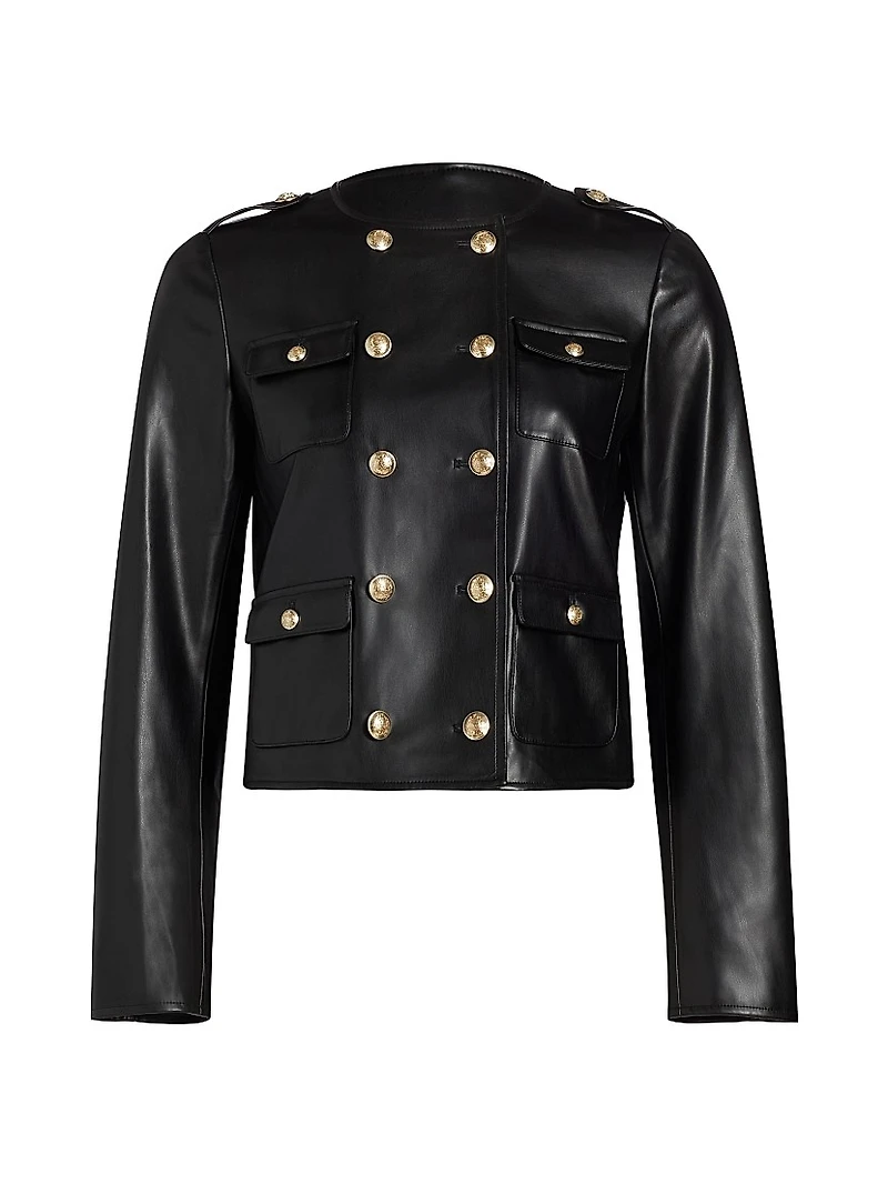 The Drea Vegan Leather Jacket
