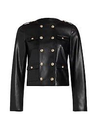 The Drea Vegan Leather Jacket