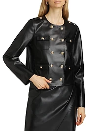 The Drea Vegan Leather Jacket