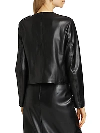 The Drea Vegan Leather Jacket