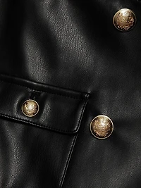 The Drea Vegan Leather Jacket