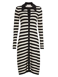 Morrissey Striped Midi-Dress