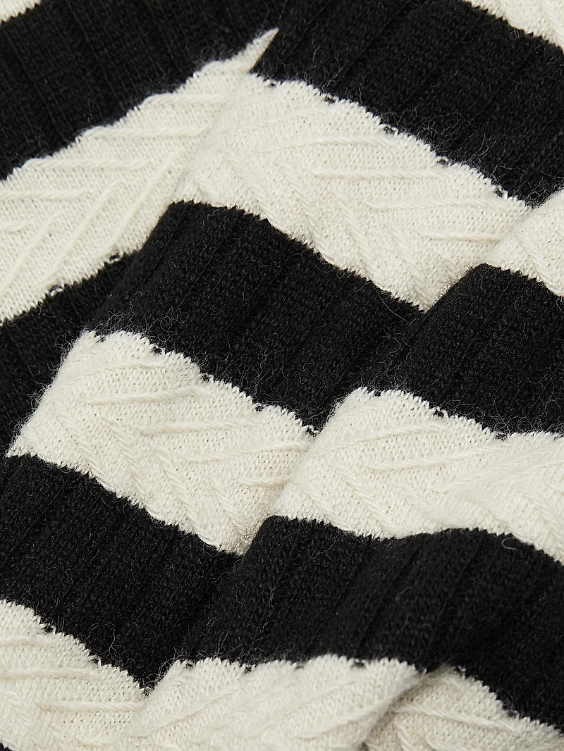 Morrissey Striped Midi-Dress